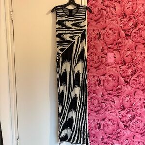Black and White Zebra Print Dress- never worn